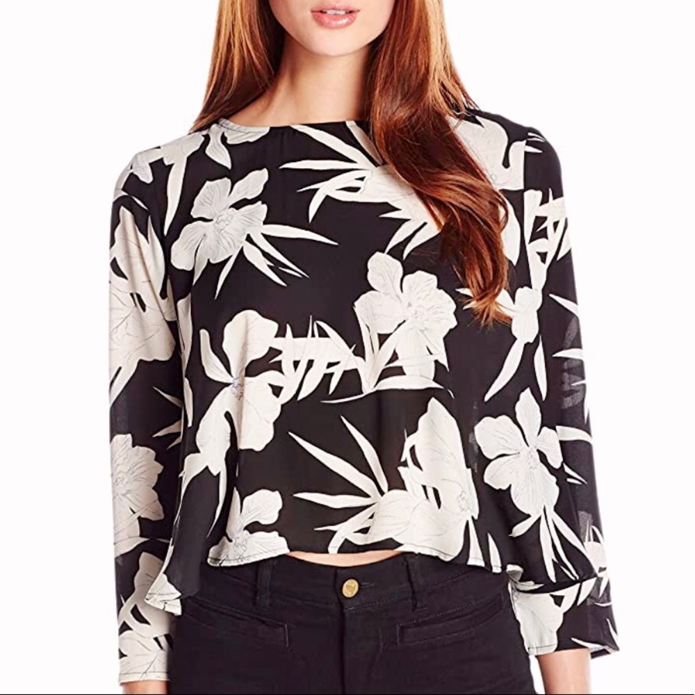 Show Me Your Mumu Claudia Top in Lily Collins